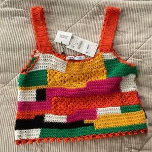 Zara crop top